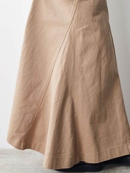 大きいサイズ 綿100％フレアマキシジャンパースカート（シックスタイル）（ジャンパースカート）CHIC STYLE（シックスタイル）  60