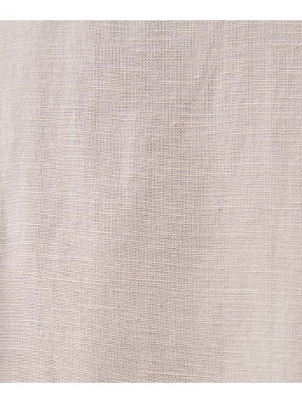 大きいサイズ レーヨン麻アウトポケットロングタイトスカート（シックスタイル）（ロング丈・マキシ丈スカート）CHIC STYLE（シックスタイル）  20