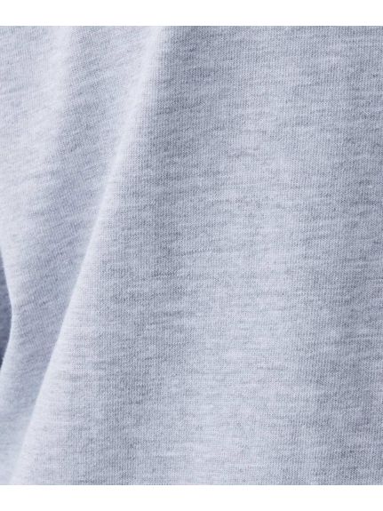 大きいサイズ 5分袖ラグランスリーブ箔ロゴプリントＴシャツ（シックスタイル）（Tシャツ）CHIC STYLE（シックスタイル）  17