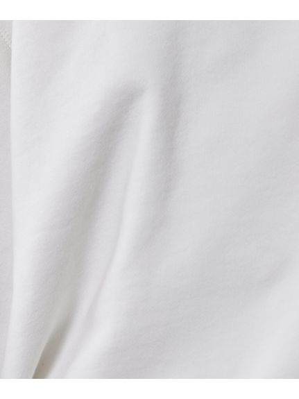 大きいサイズ 綿100%7分袖ロゴ刺しゅうスウェット（シックスタイル）（トレーナー・スウェット）CHIC STYLE（シックスタイル）  22