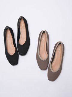 la farfa SHOES リブニットバレエ 832 4E