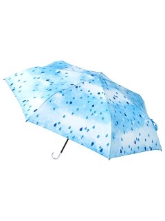 エスタ耐風折りたたみ傘　お天気雨