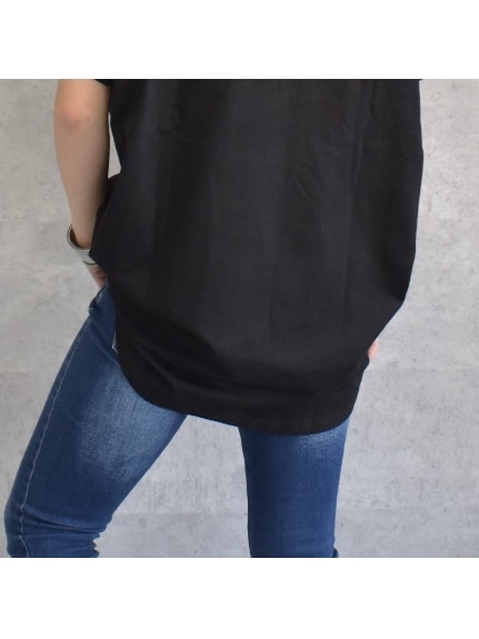 バックプリントBIGサイズTシャツ　大きいサイズ レディース（Tシャツ）Felt Maglietta（フェルトマリエッタ(L-5L)）  13