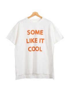 【新着】ロゴプリント オーバーサイズTシャツ