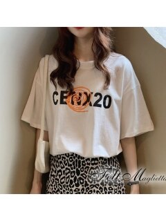 【夏新着】ロゴプリントTシャツ