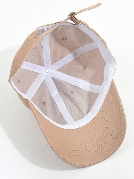 Rロゴ刺繍キャップ ワンロゴ CAP 帽子 紫外線 夏 カジュアル 大人可愛い ぼうし（帽子）Felt Maglietta（フェルトマリエッタ(L-5L)）  09