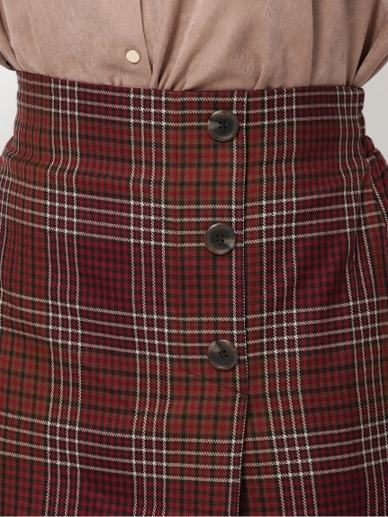 【WEB限定】チェックナロースカート（ひざ丈スカート）Re-J&supure（リジェイアンドスプル）  04