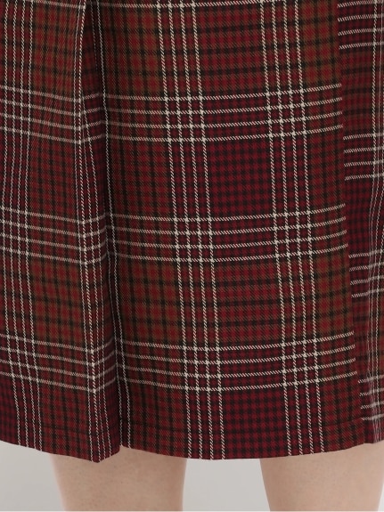 【WEB限定】チェックナロースカート（ひざ丈スカート）Re-J&supure（リジェイアンドスプル）  05