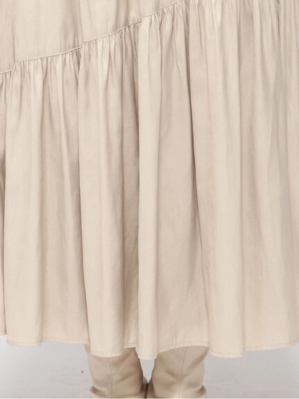 【WEB限定】シルク調サテンサス付スカート（ジャンパースカート）Re-J&supure（リジェイアンドスプル）  06