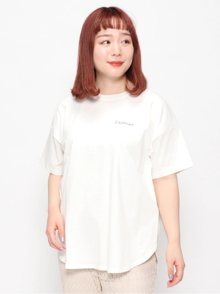 線画女子プリントTシャツ（Tシャツ）Re-J&supure（リジェイアンドスプル）  03