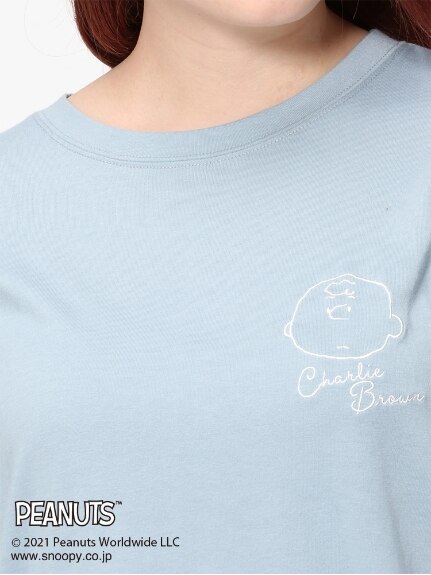 チャーリー刺繍Tシャツ（Tシャツ）Re-J&supure（リジェイアンドスプル）  04