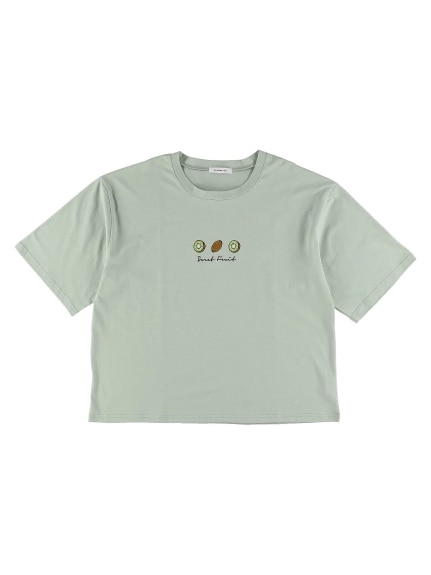 フルーツ刺繍Tシャツ（カットソー・プルオーバー）Re-J&supure（リジェイアンドスプル）  03