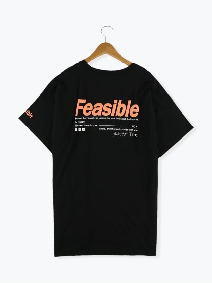 FEASIBLEネオンロゴTシャツ（Tシャツ）Re-J&supure（リジェイアンドスプル）  01