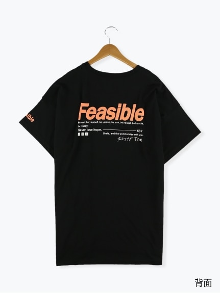 FEASIBLEネオンロゴTシャツ（Tシャツ）Re-J&supure（リジェイアンドスプル）  01