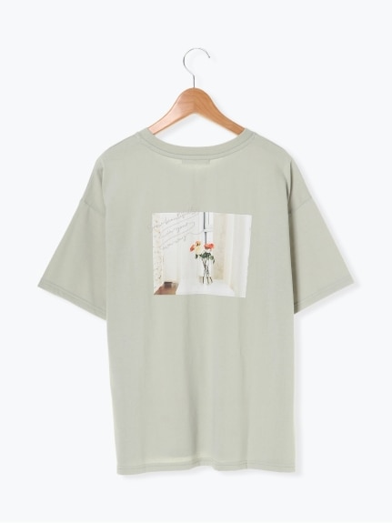 転写ラメ刺繍ロゴTシャツ（Tシャツ）Re-J&supure（リジェイアンドスプル）  11