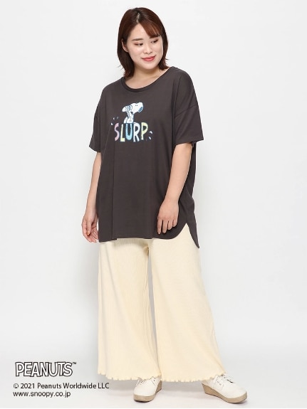スヌーピーカラフルロゴTシャツ（Tシャツ）Re-J&supure（リジェイアンドスプル）  09
