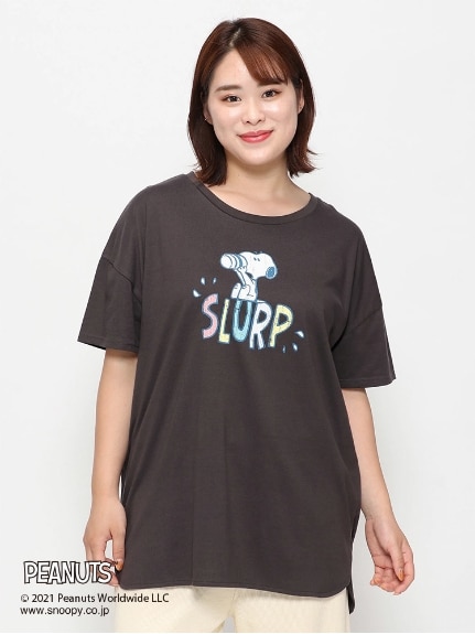 スヌーピーカラフルロゴTシャツ（Tシャツ）Re-J&supure（リジェイアンドスプル）  01