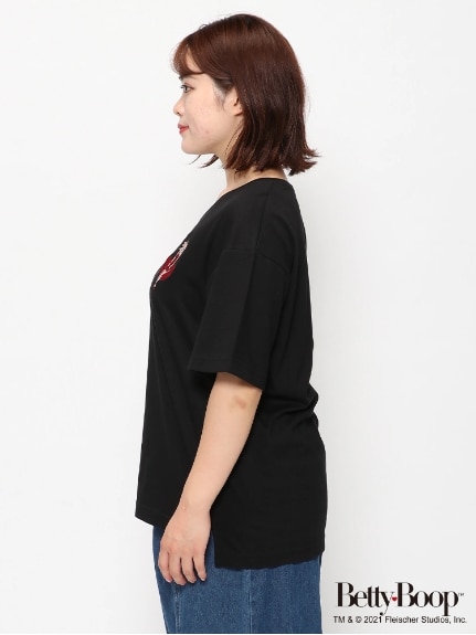 ベティブープTMモンロー刺繍T（Tシャツ）Re-J&supure（リジェイアンドスプル）  02