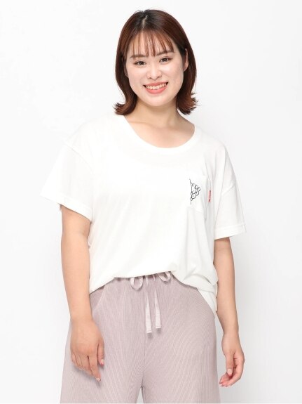 miffy ポケット刺繍T（Tシャツ）Re-J&supure（リジェイアンドスプル）  02