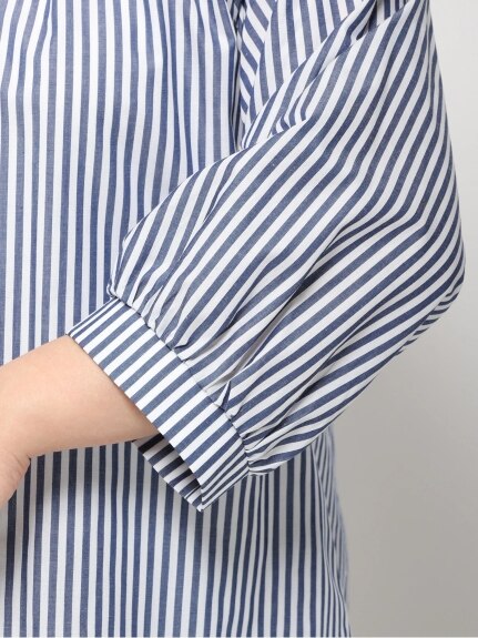 【WEB限定】重ね襟パフスリーブシャツ（シャツ・ブラウス）Re-J&supure（リジェイアンドスプル）  05