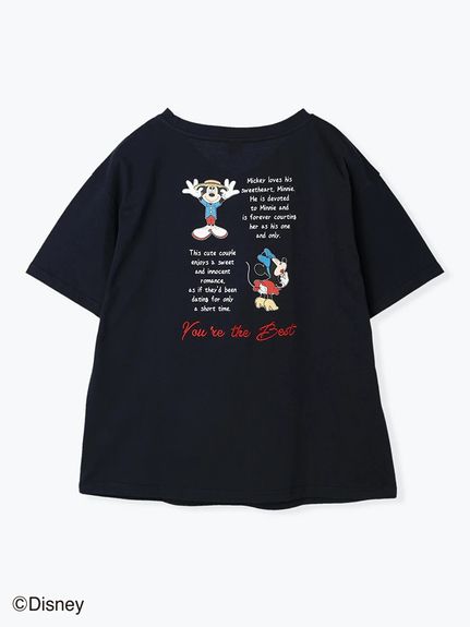 ミラクルカーブTシャツ ＜ミッキー＆ミニー＞（Tシャツ）Re-J&supure（リジェイアンドスプル）  02
