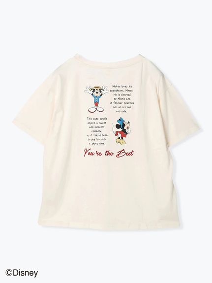 ミラクルカーブTシャツ ＜ミッキー＆ミニー＞（Tシャツ）Re-J&supure（リジェイアンドスプル）  03