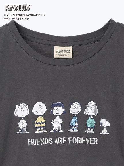 ミラクルカーブTシャツ PEANUTS / FRIENDS ARE FOREVER（Tシャツ）Re-J&supure（リジェイアンドスプル）  03