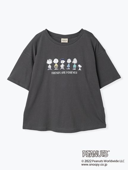 ミラクルカーブTシャツ PEANUTS / FRIENDS ARE FOREVER（Tシャツ）Re-J&supure（リジェイアンドスプル）  02