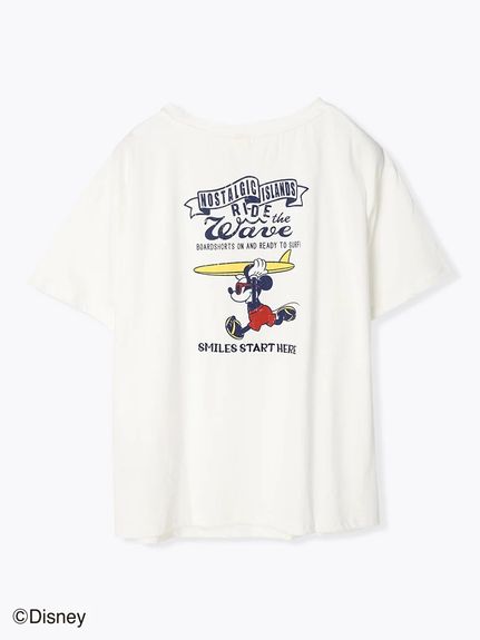 ミラクルカーブTシャツ ＜ミッキー/サーフ＞（Tシャツ）Re-J&supure（リジェイアンドスプル）  03
