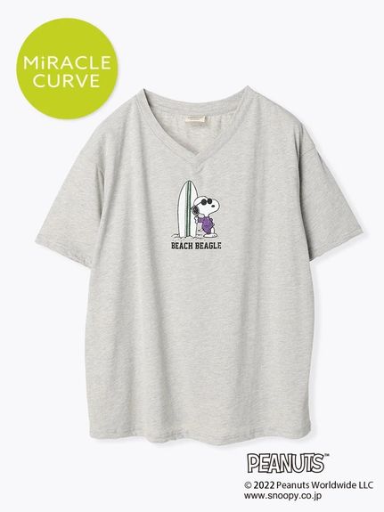 ミラクルカーブTシャツ PEANUTS / ジョー・クール（Tシャツ）Re-J&supure（リジェイアンドスプル）  02