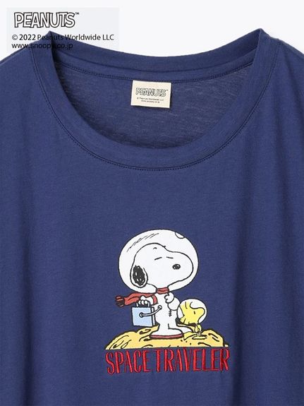 ミラクルカーブTシャツ PEANUTS / SPACE TRAVELER（Tシャツ）Re-J&supure（リジェイアンドスプル）  04