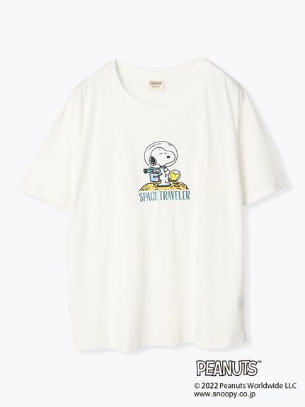 ミラクルカーブTシャツ PEANUTS / SPACE TRAVELER（Tシャツ）Re-J&supure（リジェイアンドスプル）  03