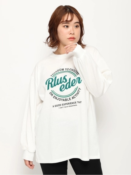 サガラ刺繍ロングTシャツ（Tシャツ）Re-J&supure（リジェイアンドスプル）  03