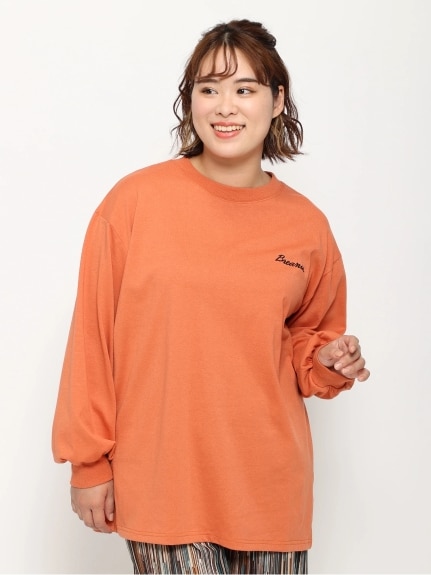 バックサガラ刺繍ロングTシャツ（Tシャツ）Re-J&supure（リジェイアンドスプル）  09