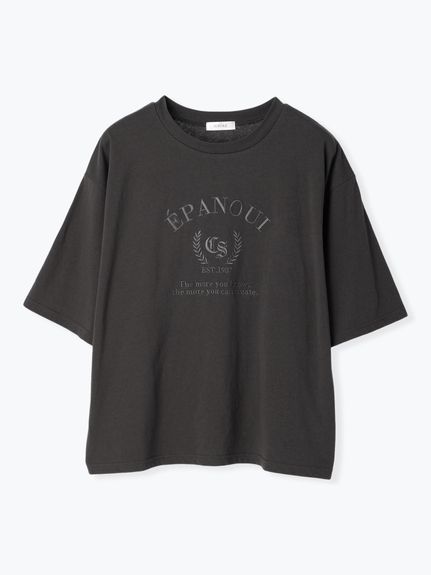 サークル刺繍ロゴTシャツ（Tシャツ）Re-J&supure（リジェイアンドスプル）  02