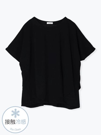 裾タックゆるTシャツ（ボーダー・無地）（カットソー・プルオーバー）Re-J&supure（リジェイアンドスプル）  02