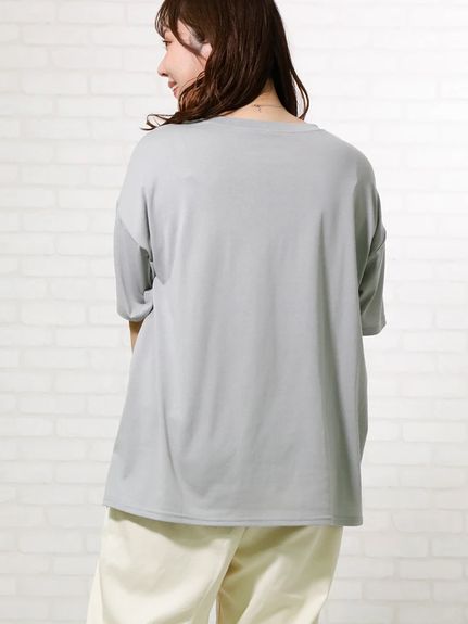 エンボスロゴビッグTシャツ（Tシャツ）Re-J&supure（リジェイアンドスプル）  04