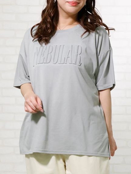エンボスロゴビッグTシャツ（Tシャツ）Re-J&supure（リジェイアンドスプル）  01