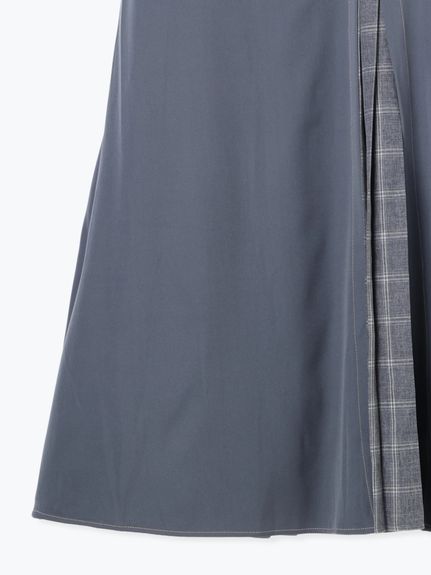 【WEB限定】チェック切替配色ジャンパースカート（ジャンパースカート）Re-J&supure（リジェイアンドスプル）  11