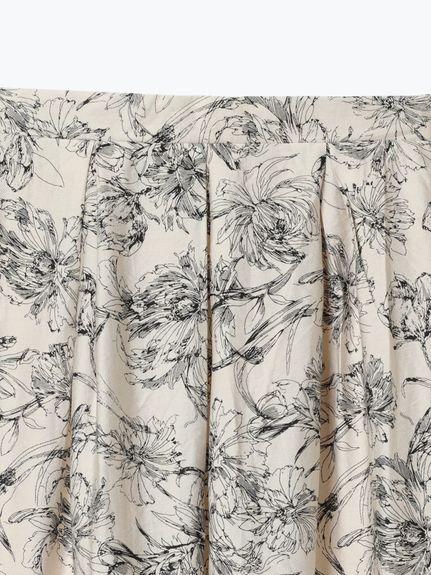 リネンライク単色花フレアスカート（その他スカート）Re-J&supure（リジェイアンドスプル）  18
