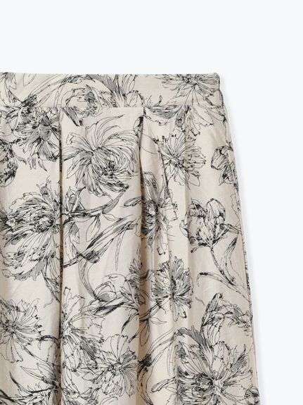 リネンライク単色花フレアスカート（その他スカート）Re-J&supure（リジェイアンドスプル）  19