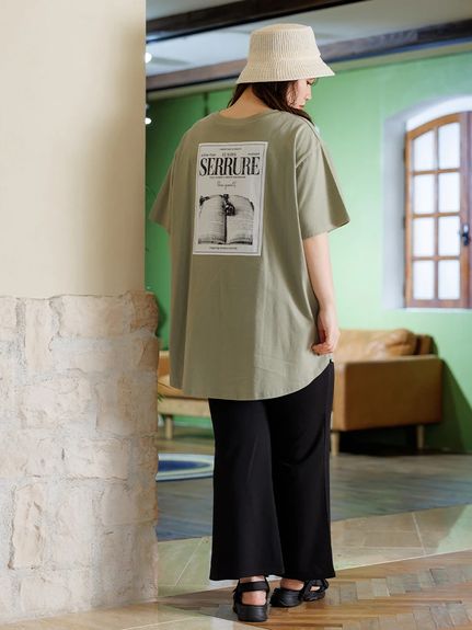 バックワッペンBIGTシャツ（カットソー・プルオーバー）Re-J&supure（リジェイアンドスプル）  06