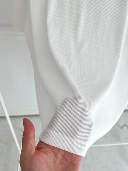 ミニ刺繍ロゴTシャツ（カットソー・プルオーバー）Re-J&supure（リジェイアンドスプル）  05