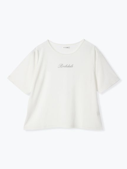 ミニ刺繍ロゴTシャツ（カットソー・プルオーバー）Re-J&supure（リジェイアンドスプル）  03