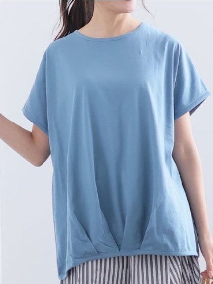 綿１００％裾タック入りＴシャツ / 大きいサイズ ハッピーマリリン（Tシャツ）A HAPPY MARILYN（ハッピーマリリン）  01