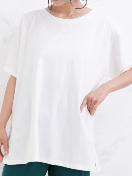 綿キシリトール加工Ｔシャツ / 大きいサイズ ハッピーマリリン（Tシャツ）A HAPPY MARILYN（ハッピーマリリン）  01