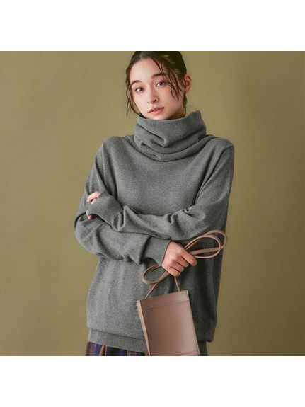 綿１００％タートルネックセーター　大きいサイズ レディース（ニット・セーター）Viola e Viola（ヴィオラエヴィオラ）  05