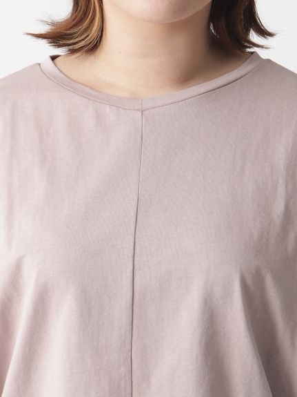 綿１００％ドルマンパフ袖Ｔシャツ　大きいサイズ レディース（Tシャツ）Viola e Viola（ヴィオラエヴィオラ）  11