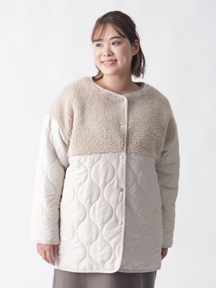 綿１００％リブハイネックセーター　大きいサイズ レディース（ニット・セーター）Viola e Viola（ヴィオラエヴィオラ）  07