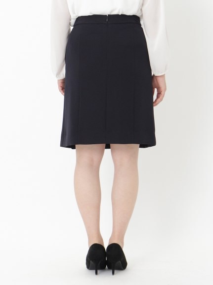 Alinoma】プリーツスカート（53ｃｍ丈）/ 大きいサイズ 事務服